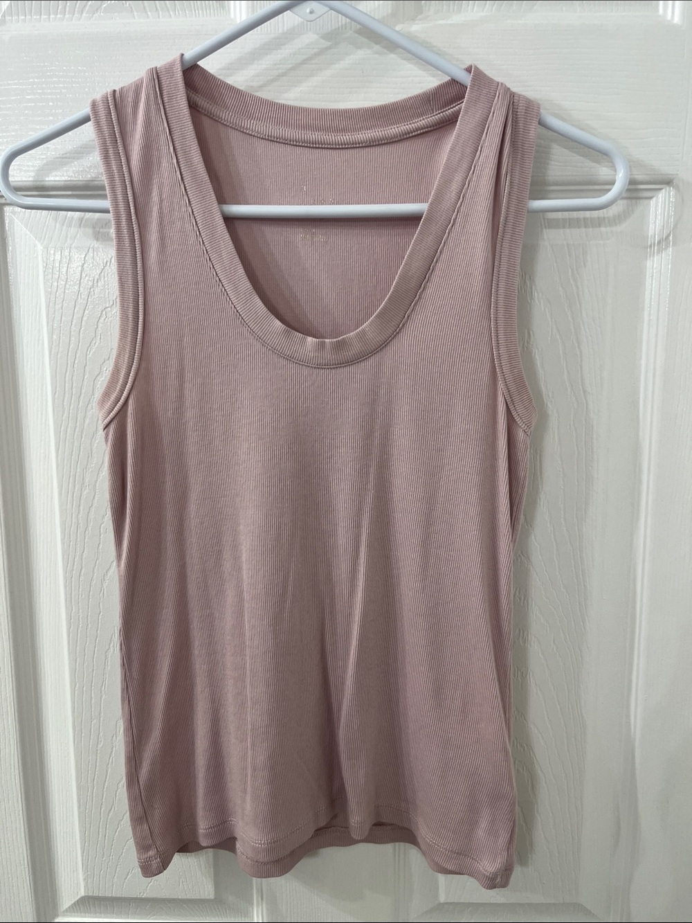 Women's A New Day Sleeveless Scoop Neck Tank Top - Dusty Rose size Small